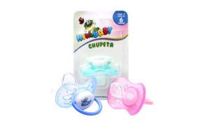 CHUPETA N.BABY C/01 TRANSP.DEC.SILICONE