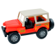 BRINQ JEEP COM CAPOTA 24,5 CM DIVERPLAS