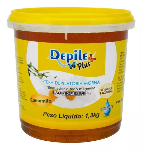 CERA DEPILE 1,3KG CAMOMILA