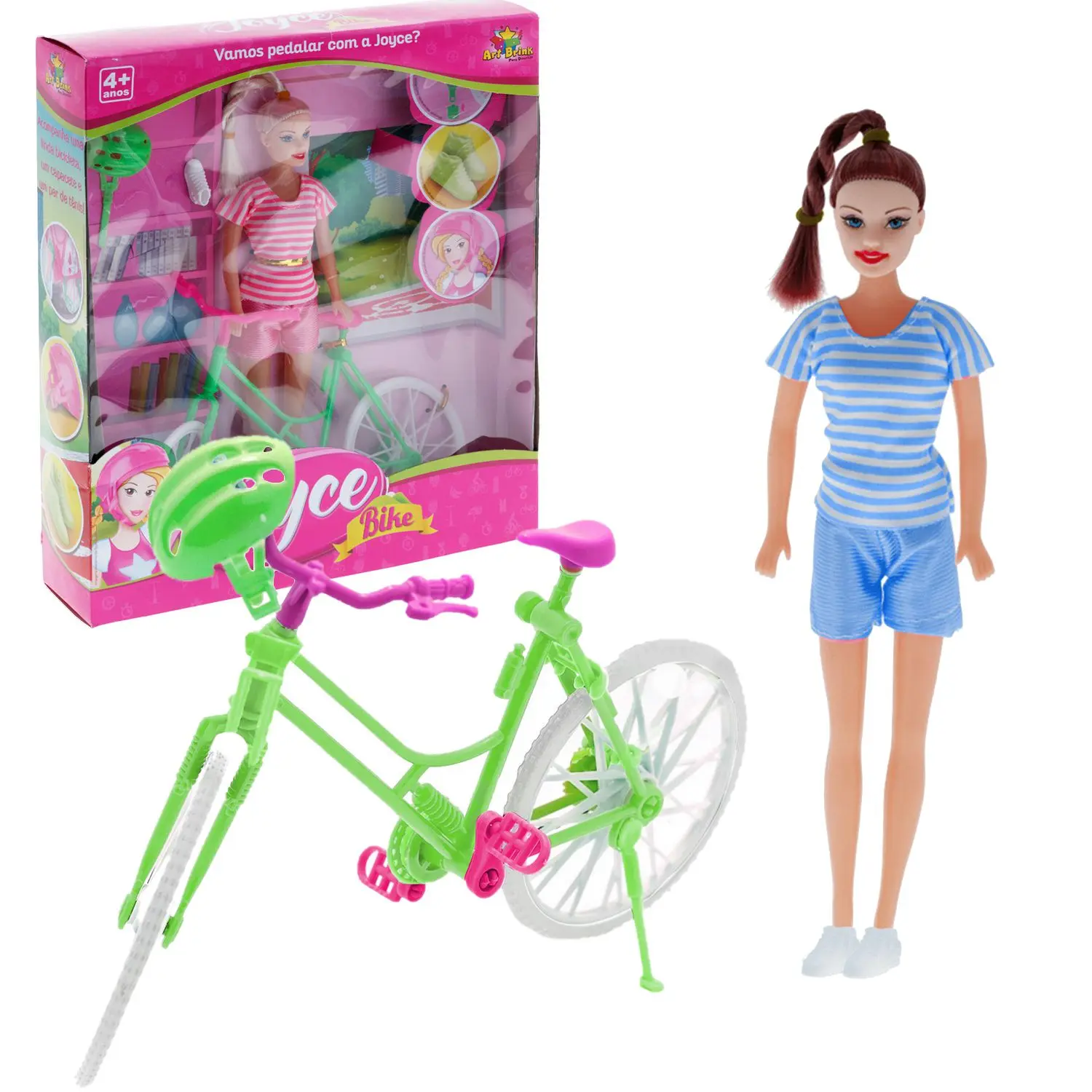 BRINQ BONECA JOYCE BIKE ZEEM