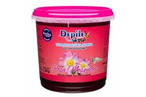 CERA DEPILE 1,3KG ROSA MOSQUETA