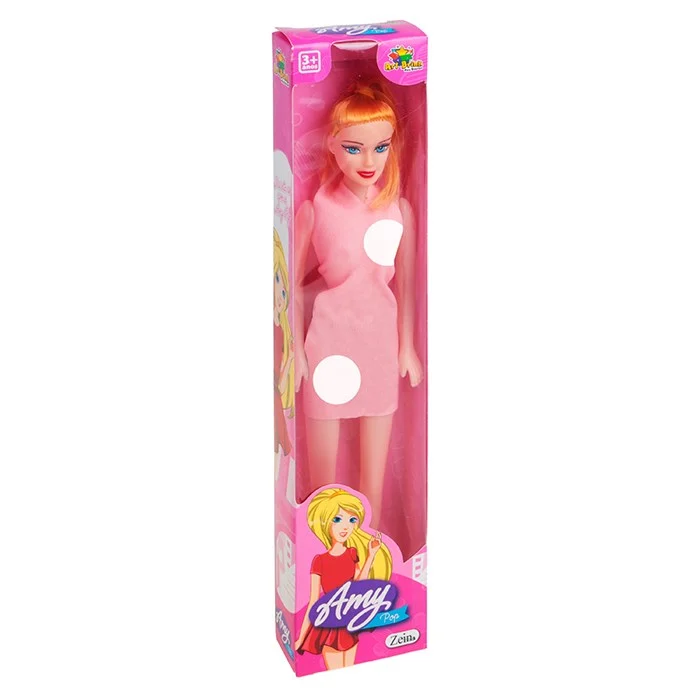 BRINQ BONECA AMY POP 3 ACESSORIOS ZEIN