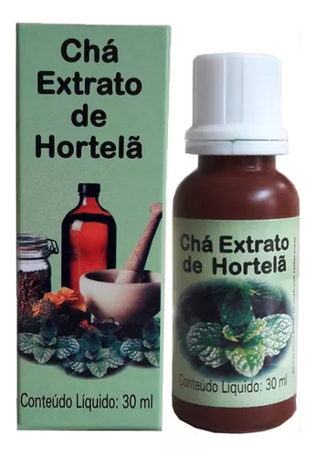 CHÁ EXTRATO HORTELA 30ML