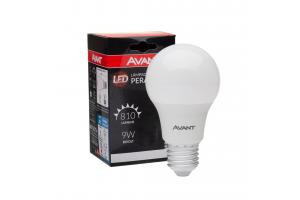 LAMP. LED PERA 9W BIVOLT 6500K AVANT