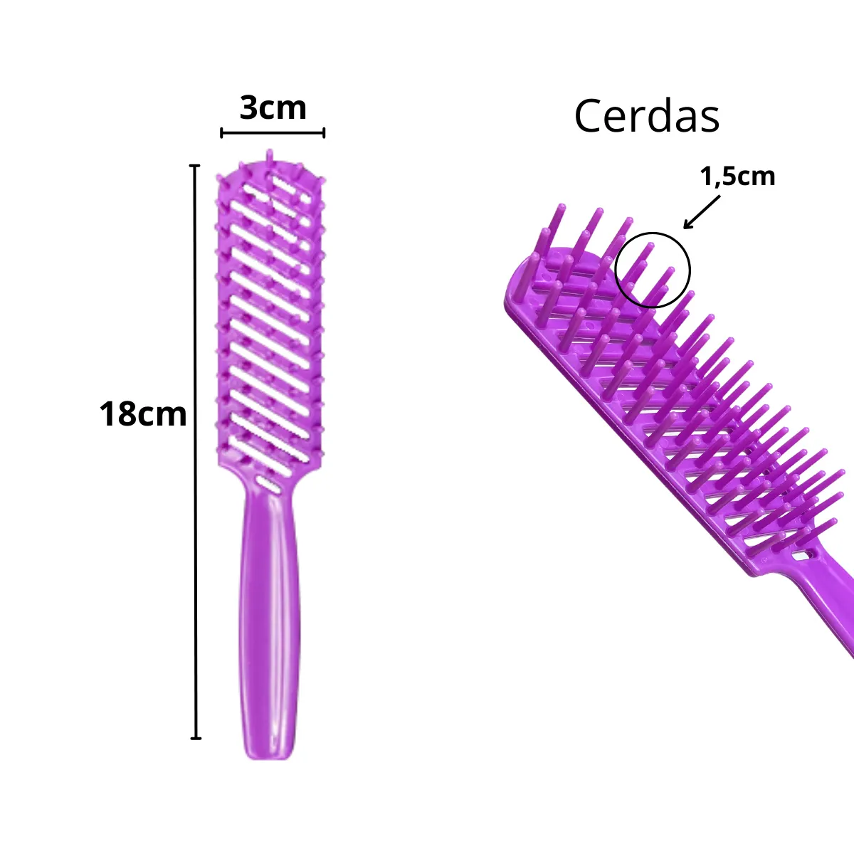 ESCOVA  CABELO NOEMI SBRISSA BLISTE