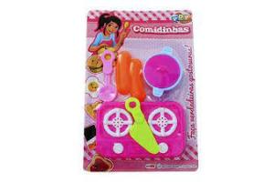 BRINQUEDO KIT COZINHA 2 MODELOS/COMIDINHAS