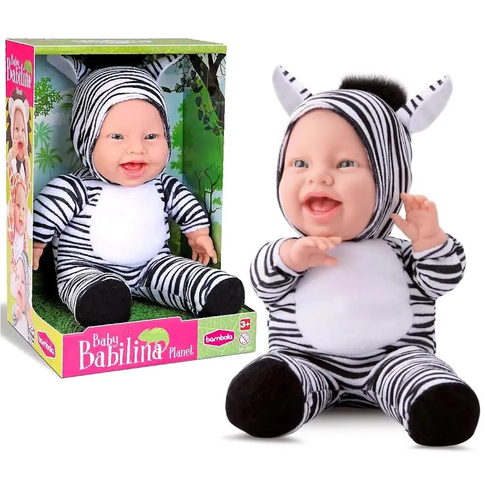 BRINQ BONECA BAMBOLA BABILINA ZEBRA