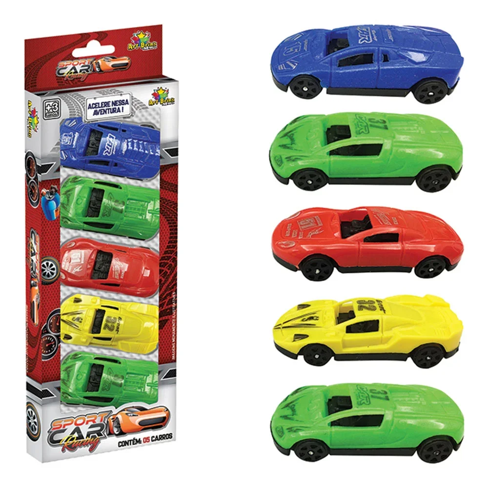 BRINQ SPORT CAR RACING 5 PC ZEIN