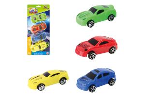 BRINQUEDO CARRO SPORT FRICÇAO 4 PEÇAS