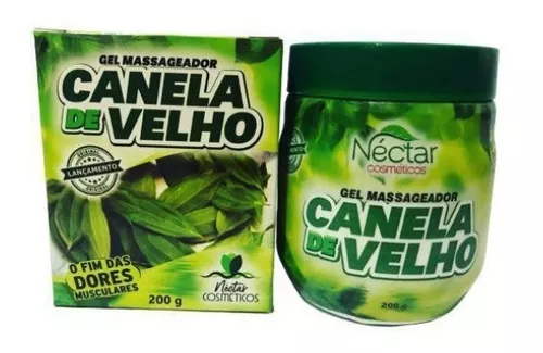 GEL MASSAGEADOR CANELA DE VELHO 200 GR NECTA