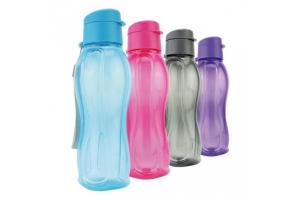 SQUEEZE FLIP TOP COLOR TRANSP 500ML