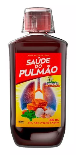 SAUDE DO PULMAO,MELE ALHO E PROPOLIS 300ML