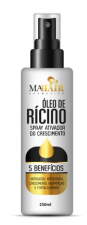 SPRAY ATIVADOR DO CRESCIMENTO RICINO  250ML MAHAIR