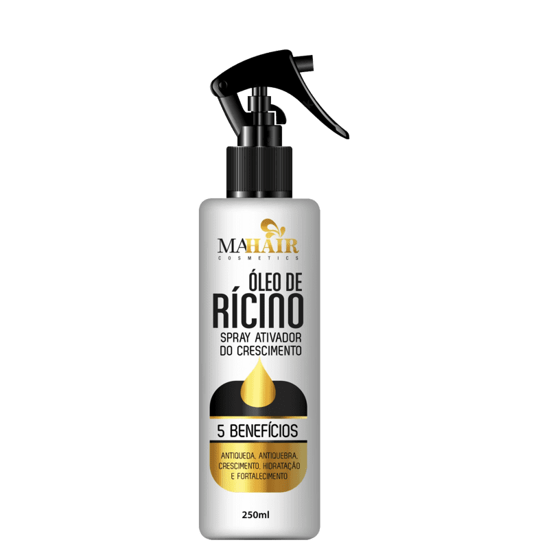 SPRAY ATIVADOR DO CRESCIMENTO RICINO  250ML MAHAIR