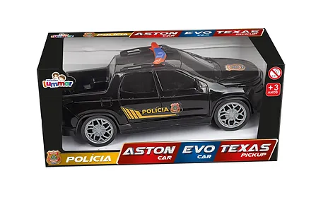 PICK UP TEXAS POLICIA NA CAIXA LUMMAR