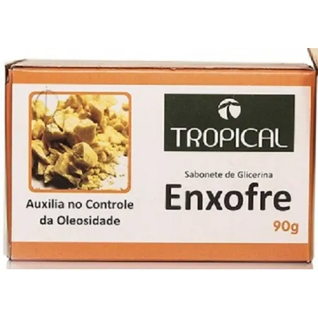 SABONETE TROPICAL ENXOFRE 90 GR GLICERINADO