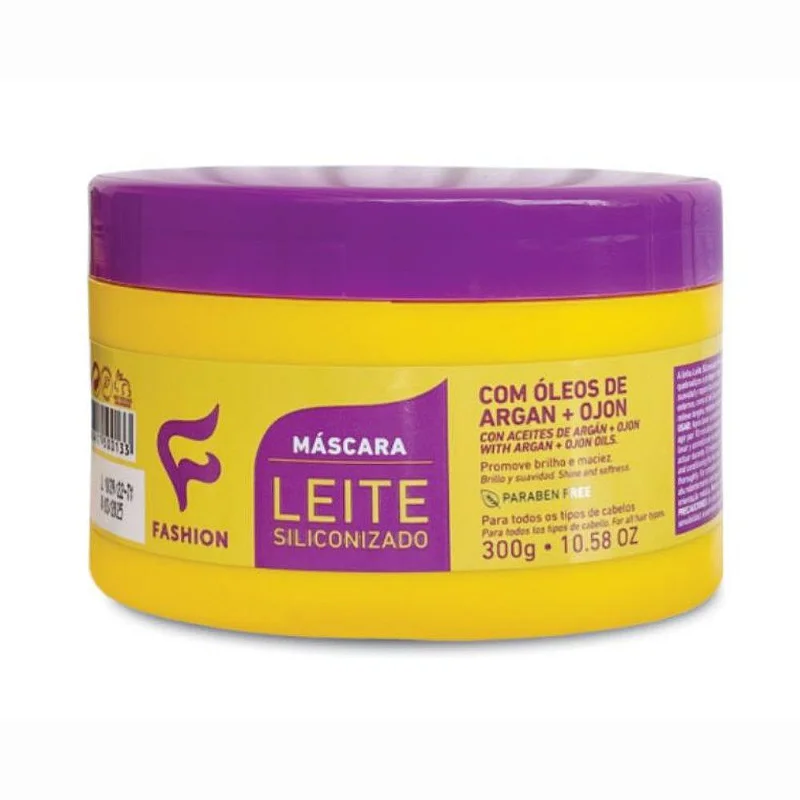 MASC CAP FASHION LEITE SILICONIZADO 300G