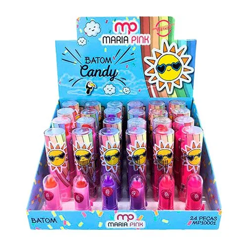 BATOM CANDY MARIA PINK C/24 PCS