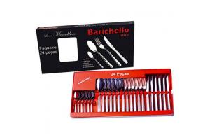 FAQUEIRO 24PC MONOBLOCO BARICHELLO INOX