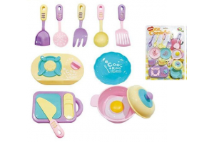 BRINQUEDO KIT COZINHA C/ 10 PEÇAS