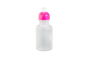 SQUEEZE KIDS TRANSP. TP ROSA 300ML