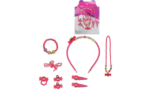 KIT BELEZA PULSEIRA+BRINCO+ARCO+PREND