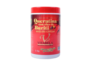 MASCARA CAPILAR VITABELA QUER. BURITI 1K